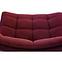 Szék K332 Velvet/Fém Bordó,7