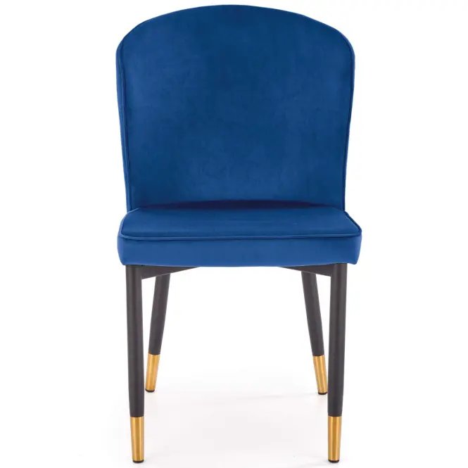 Szék K446 Velvet/Fém Gránát,6