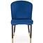 Szék K446 Velvet/Fém Gránát,6