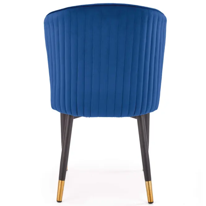 Szék K446 Velvet/Fém Gránát,7