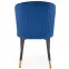 Szék K446 Velvet/Fém Gránát,7