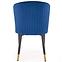 Szék K446 Velvet/Fém Gránát,7