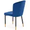 Szék K446 Velvet/Fém Gránát,8