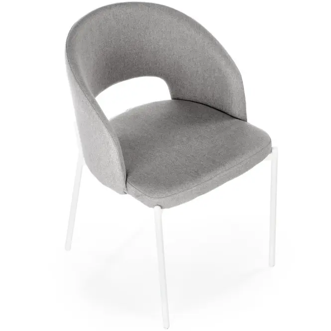Szék K486 Szövet/Fém szürke,11