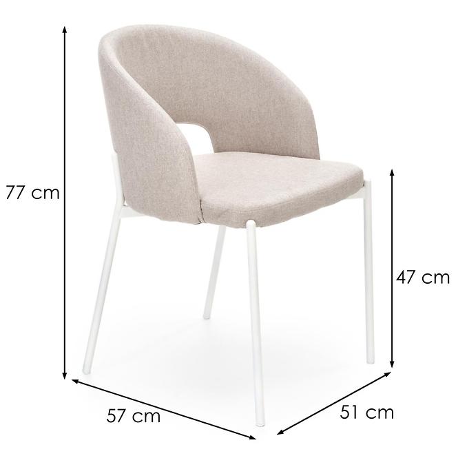 Szék K486 Szövet/Fém Nélkül