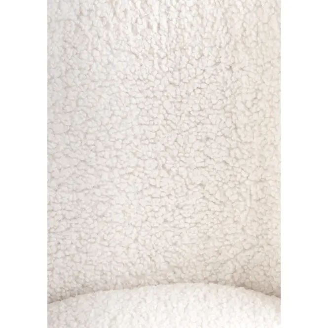 Szék K474 Boucle/Króm Krém/Aranysárga