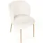 Szék K474 Boucle/Króm Krém/Aranysárga,5