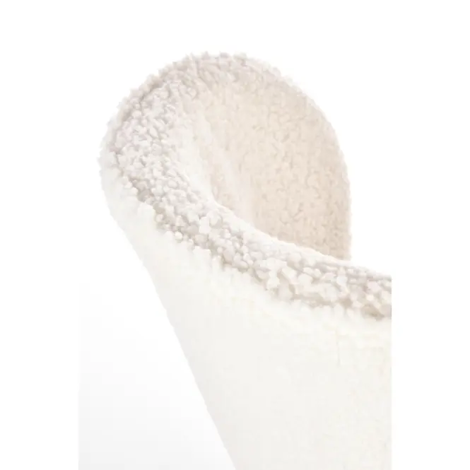 Szék K474 Boucle/Króm Krém/Aranysárga