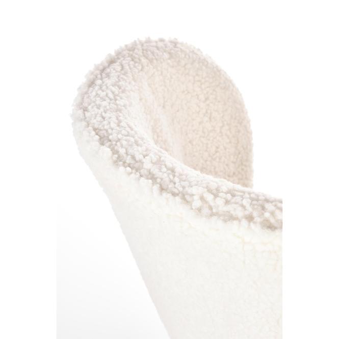 Szék K474 Boucle/Króm Krém/Aranysárga