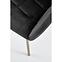Szék K306 Velvet/Króm fekete/Aranysárga,3