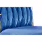 Szék K436 Velvet/Króm Gránát/Aranysárga,6