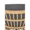 Szék K456 Rattan/Szövet/Fém Natural/szürke,8
