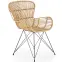 Szék K335 Rattan/Fém Natural