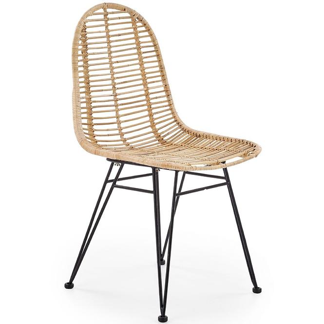 Szék K337 Rattan/Fém Natural