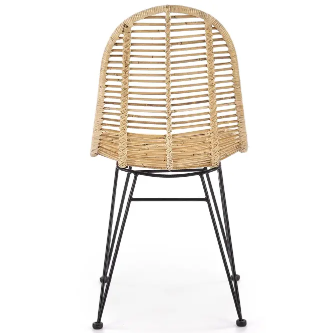 Szék K337 Rattan/Fém Natural,3