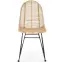 Szék K337 Rattan/Fém Natural,5