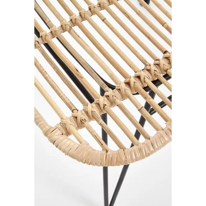 Szék K337 Rattan/Fém Natural,7