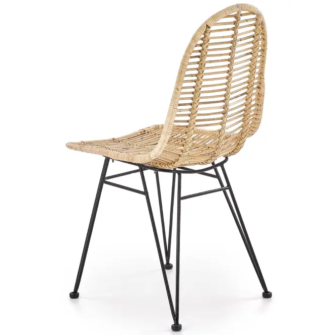 Szék K337 Rattan/Fém Natural,8
