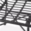 Szék K401 Rattan/Szövet/Fém fekete/szürke,19
