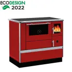 Tűzhely Dominant 90 piros 7,6 kW balos