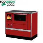 Tűzhely Dominant 90 piros 7,6 kW jobb