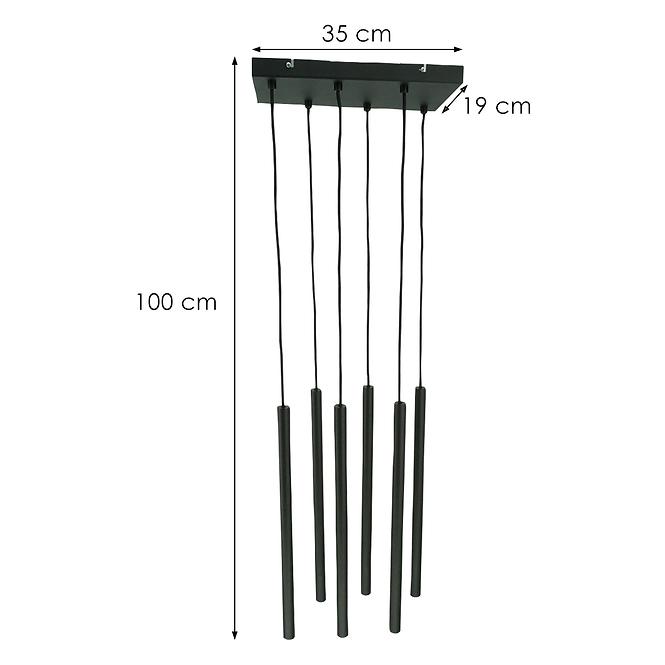 Lámpa Selene 2875/Z-G9-6 LW6,2