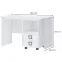 Íróasztal Kiki RS-BE/KI-15 white/white,2