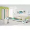 Íróasztal JOY-KS3 polar pine/mango/lime/torquise,5
