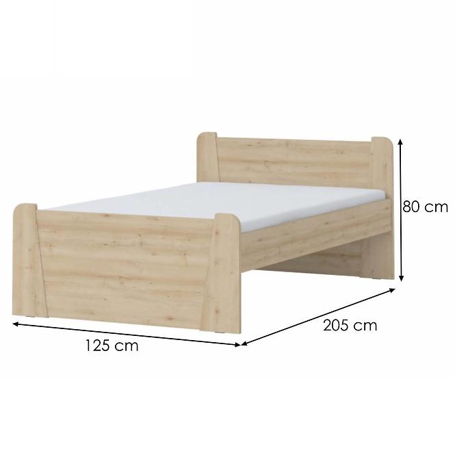 Ágy Kiki KR120--BK/KI beech