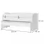 Ágy Kiki KRD1-BE/KI-15 white/white,2