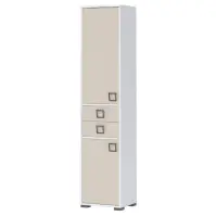 Könyvszekrény Kiki V22-BE/KI-01 white/sand