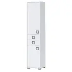 Könyvszekrény Kiki V22-BE/KI-15 white/white