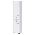 Könyvszekrény Kiki V22-BE/KI-15 white/white