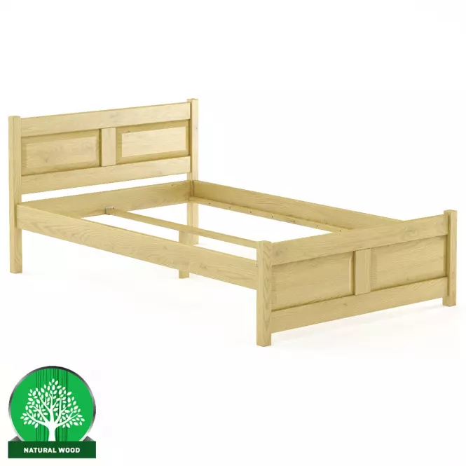 Ágy bükk LK109–140x200 természetes