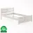 Ágy bükk LK109–140x200 fehérített