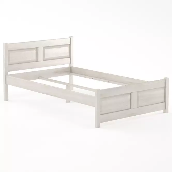 Ágy bükk LK109–140x200 fehérített,2