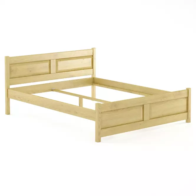 Ágy bükk LK109–180x200 természetes,2