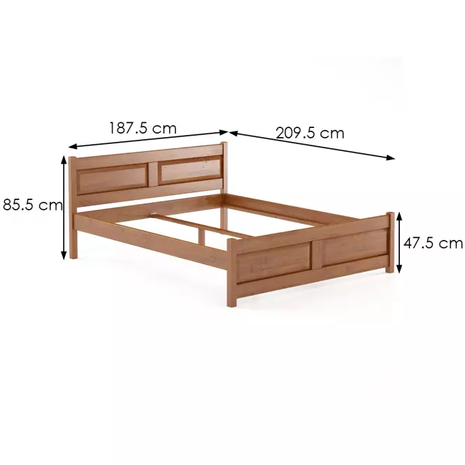 Ágy bükk LK109–180x200 cherry