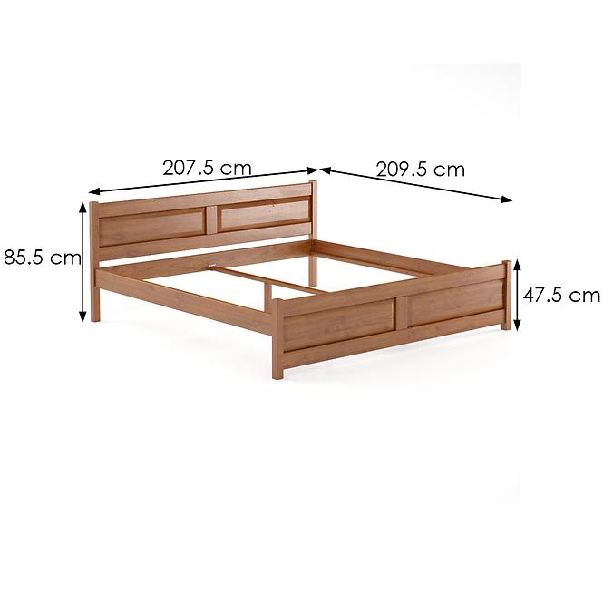 Ágy bükk LK109–200x200 cherry