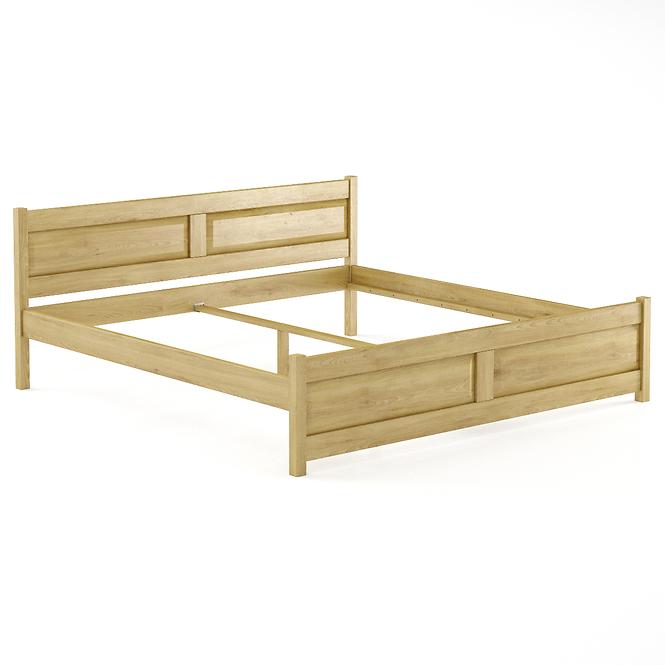 Ágy bükk LK109–200x200 rustikal