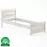 Ágy bükk LK120–80x200 fehérített