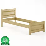 Ágy bükk LK120–80x200 rustikal