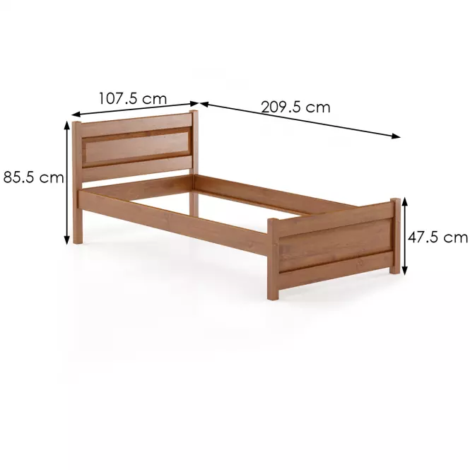 Ágy bükk LK120–100x200 cherry