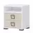 Éjjeliszekrény Kiki NS2-BE/KI-01 white/sand