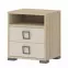 Éjjeliszekrény Kiki NS2-BK/KI-01 beech/sand