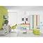 Sarokszekrény JOY-G32 polar pine/mango/lime/torquise,4