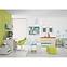Sarokszekrény JOY-G32 polar pine/mango/lime/torquise,6
