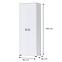 Sarokszekrény 2D Kiki G2P-BE/KI-15 white/white,2
