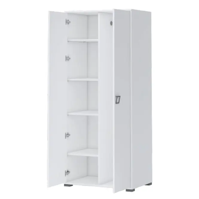 Sarokszekrény 2D Kiki G2P-BE/KI-15 white/white,3