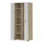 Sarokszekrény 2D Kiki G2P-BK/KI-15 beech/white,3